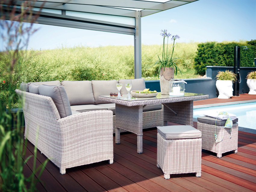 Des meubles de jardin pour agrémenter votre espace extérieur