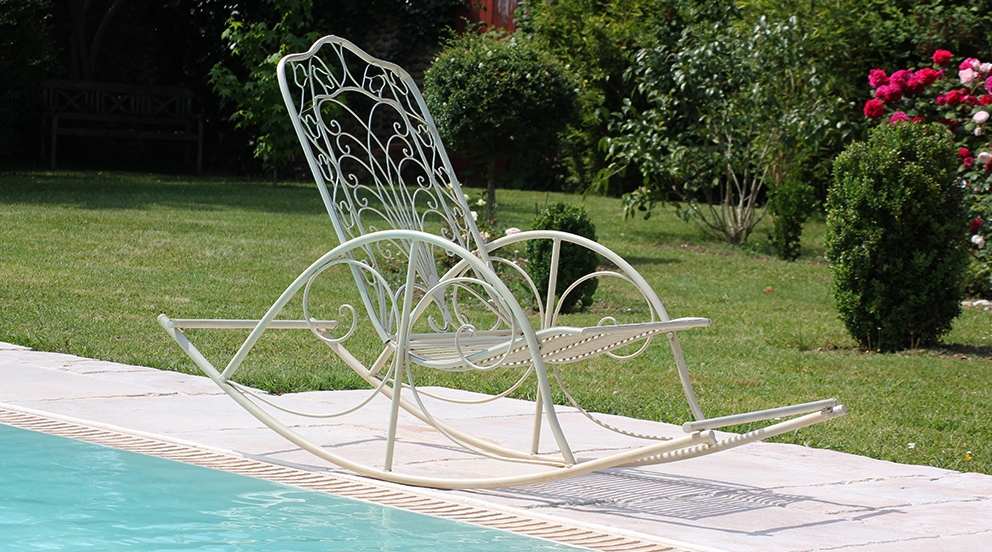 Rocking chair, comme mobilier de jardin ?