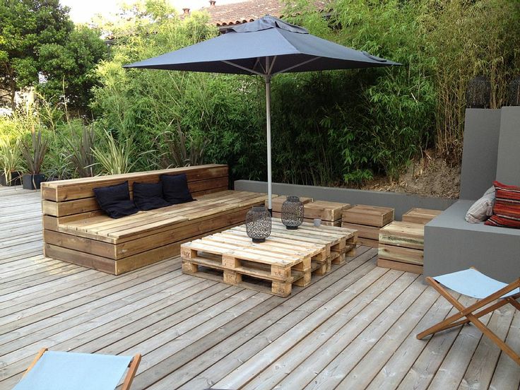 Guide pour faire une terrasse en palette